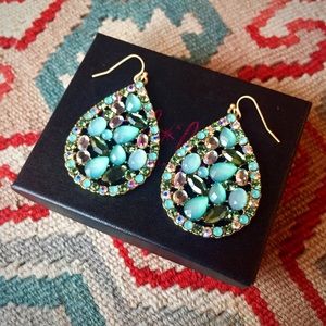 NWOT Park Lane Turquoise Drop Earrings